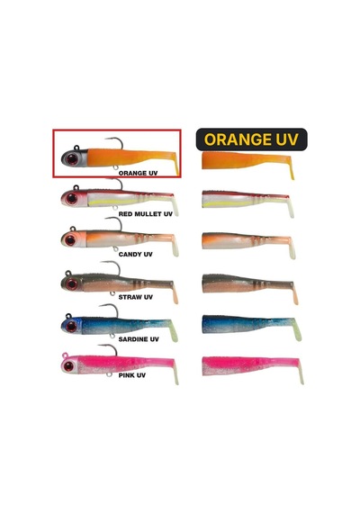 Seabor Lıly Shad 125gr 2+1 Silikon Yem