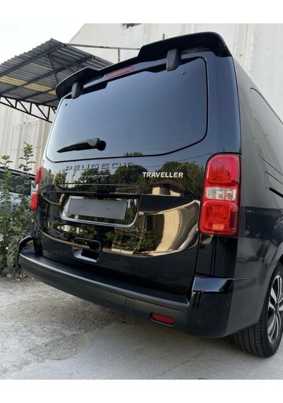 Citroen Jumpy 2018-2026 Bagaj Üstü Spoyler Rüzgarlık Boyasız Plastik