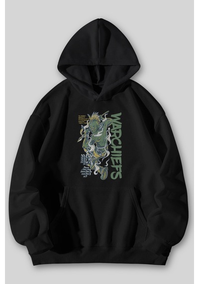 Harmandar Warchiefs Light Baskılı Unisex Siyah Gri Kanguru Cepli Kapüşonlu Sweatshirt Hoodie SiYAH Harmandar Warchiefs Light Baskılı Unisex Siyah Gri Kanguru Cepli Kapüşonlu Sweatshirt Hoodie SiYAH