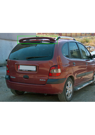Renault Scenic Spoyler