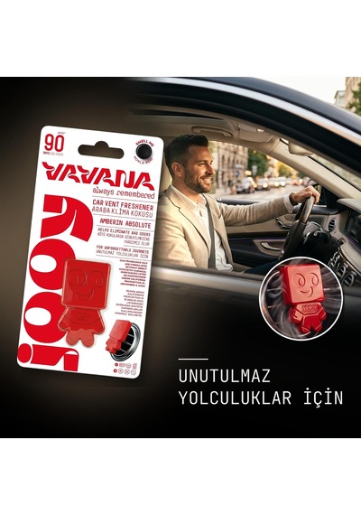 Jooy Araba Klima Kokusu 3'lü Set Gınger Blossom