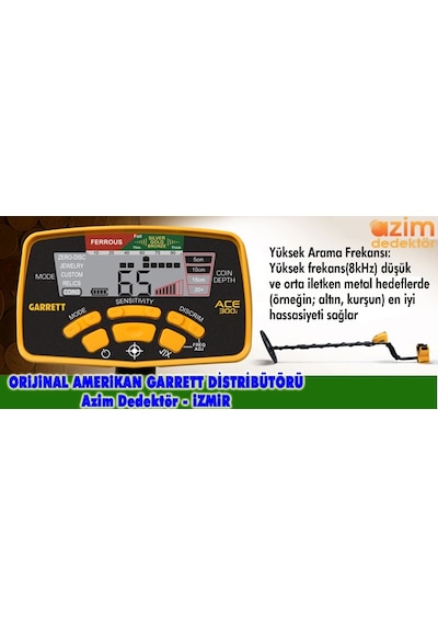 Garrett Ace 300İ + Garrett Pro-Poınter At Ace300İ-Usa