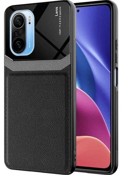 Xiaomi Redmi K40 Kılıf Zore Emiks Kapak Siyah