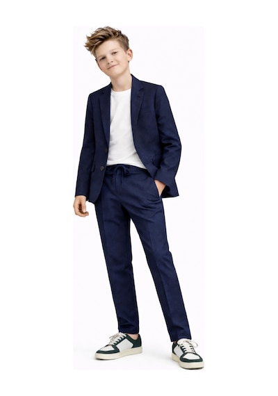 Ahengim Erkek Çocuk Modern Casual Slim Fit Takım Elbise Ak2850 Lacivert