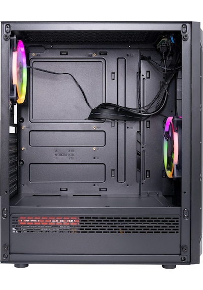 Rampage Bronze Victory 600W 80+ Mid Tower Bilgisayar Kasası Siyah