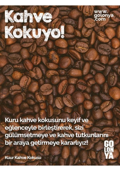 Golonya Kuru Kahve Kokulu Sprey Kolonya 100 ML