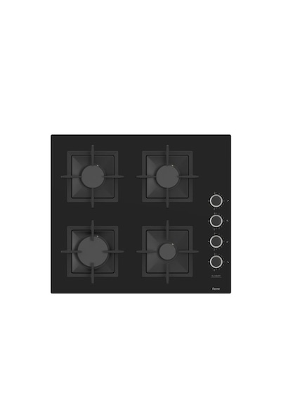 Ferre Fryart QEP63CS - SC205-FA - D086 Ankastre Set Siyah