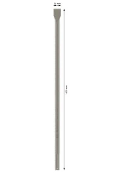 600 25mm Sds-max Yassı Keski