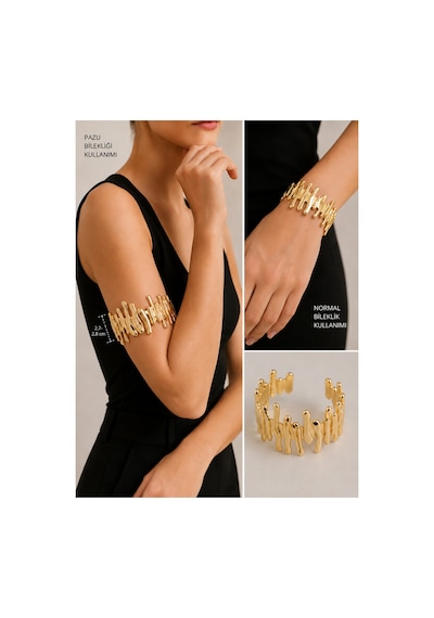 Nylis Gold Tasarım Çok Kullanışlı Bilezik & Pazu Kelepçe Takısı - Kelepçe Bilezik Üst Kol Bileziği Bohem Altın Kolluk Pazu Takısı Bileklik Lacivert Nylis Gold Tasarım Çok Kullanışlı Bilezik & Pazu Kelepçe Takısı - Kelepçe Bilezik Üst Kol Bileziği Bohem Altın Kolluk Pazu Takısı Bileklik Lacivert