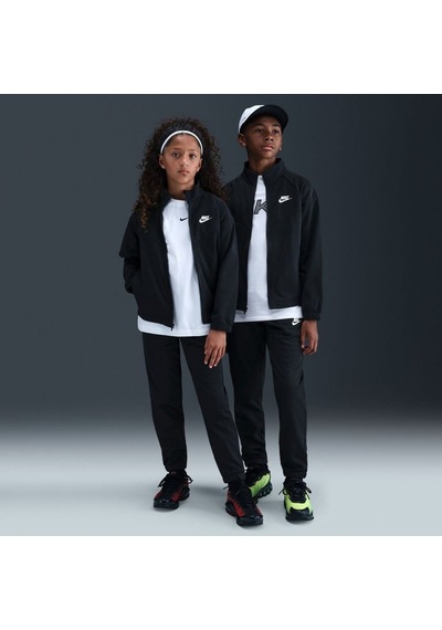 Nike K Nsw Df Tracksuıt Pk Fz Siyah Erkek Çocuk Eşofman Takımı Hq9315-010