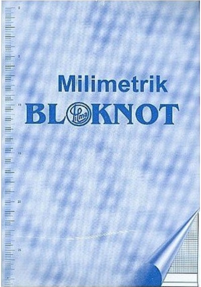 A3 Mavi Milimetrik Blok