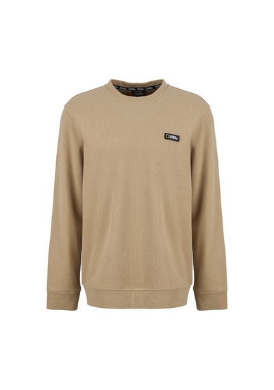 National Geographic Açık Kahve Erkek Sweatshirt N6wm-swt4103 Camel