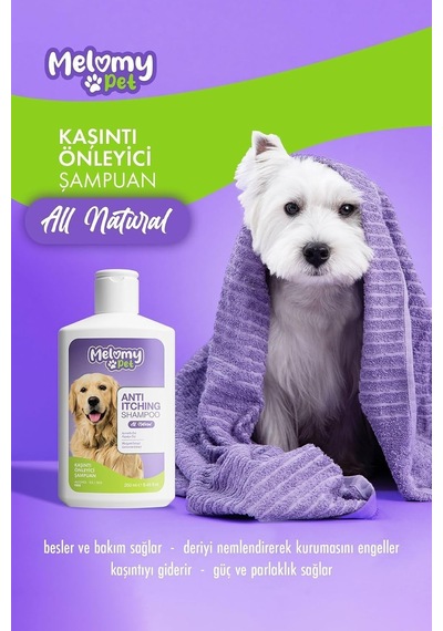 Kedi & Köpek Kaşıntı Önleyici Şampuan - 250 Ml