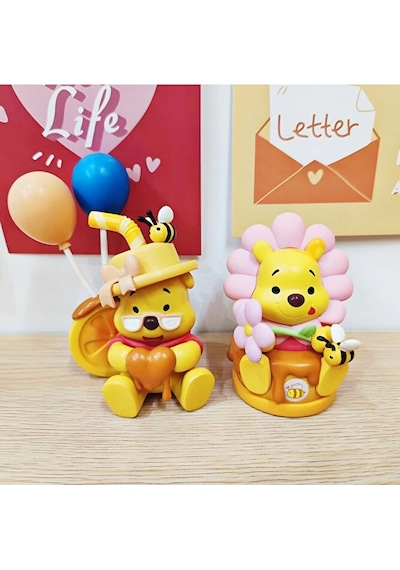 Winnie The Pooh Bahar Serisi Mini Koleksiyon Figürü 8 Cm Rastgele 1 Adet