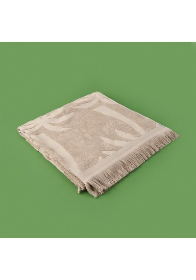 Soft Elio Plaj Havlusu - Bej - 70x140 Cm Renkli