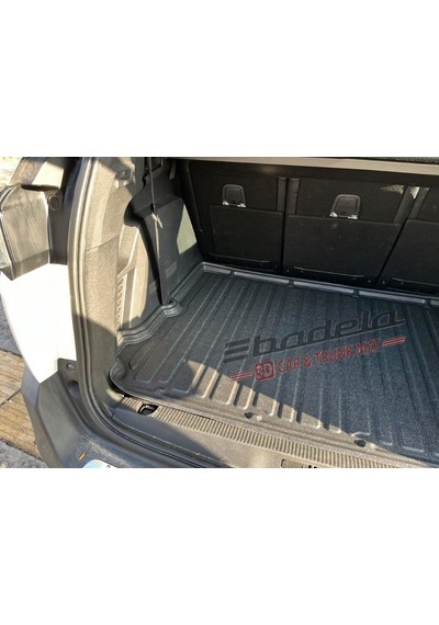Peugeot 5008 2017-2018 Arası 3d Kauçuk Kokusuz Bagaj Havuzu