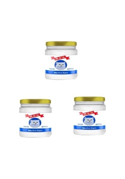 Snow Kitten Krem Mucize Fıtık Sızılarını Önleyici Menthol Balm Kremi 50 Ml X 3 Adet