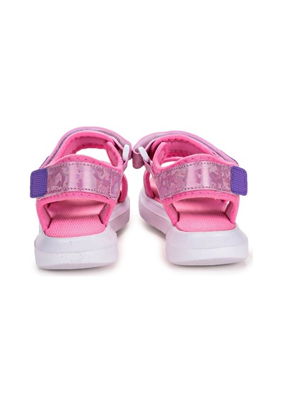 Kiko Kids 333 Hologram Cırtlı Kız Çocuk Sandalet Ayakkabı Pembe