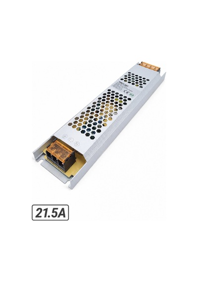 Aqua Au-1554 12v 21.5a Amper 250w Metal Güvenlik Kamera Şerit Led Adaptör Trafo