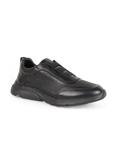 Libero Erkek Sneaker Ayakkabı Hakiki Deri Antik Slip-on Bağcıksız Delikli Hafif Kalın Eva Taban L6002 Siyah Libero Erkek Sneaker Ayakkabı Hakiki Deri Antik Slip-on Bağcıksız Delikli Hafif Kalın Eva Taban L6002 Siyah