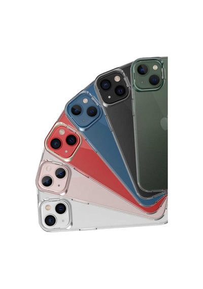 Apple Uyumlu iPhone 14 Plus Kilif Lens Koruma Çerçeve Standli Kapak 555318434