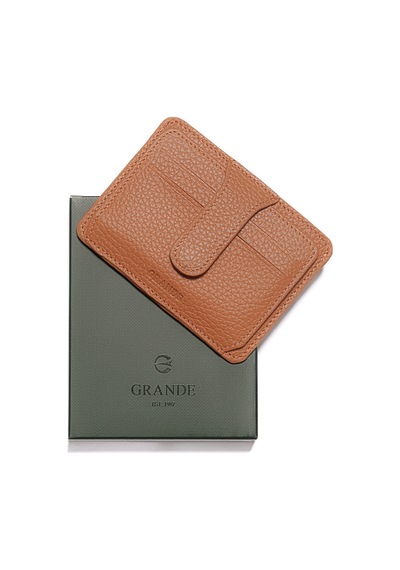 Camel Cüzdan & Kartlık Unisex 539 Grande Deri Cüzdan Kartlık kahverengi