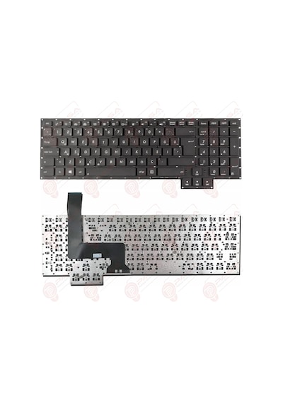 Asus Uyumlu G750jw, G750jx, G750jy, G750jz Klavye Tuş Takımı Q Siyah Türkçe Tuş Seti