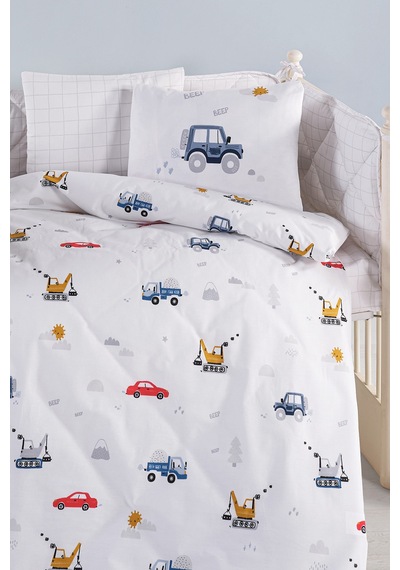 Ranforce Bebek Uyku Seti - Digger Cars