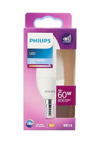 60w B38 E14 Mum Tipi Beyaz Işık Dim Edilmez Ampul Diğer