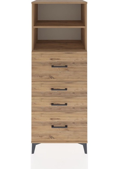 Hyperion Dolap 2 Raflı 4 Çekmeceli 60x44x163 Çam-çam Çam Hyperion Dolap 2 Raflı 4 Çekmeceli 60x44x163 Çam-çam Çam