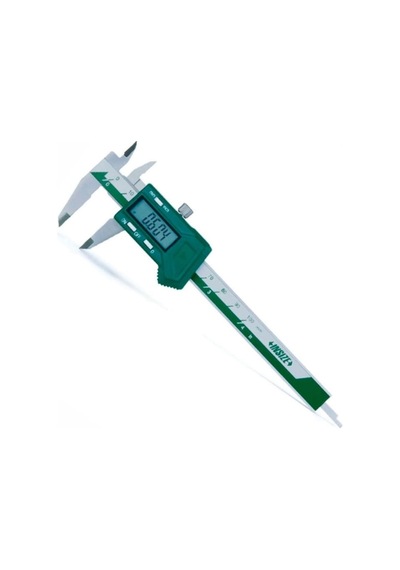 Insize Dijital Kumpas 0-300mm/0-12 Tek Çeneli, Çene Boyu:150mm