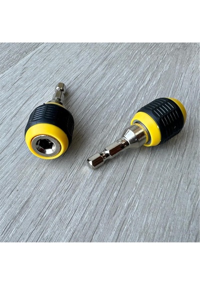 Manyetik Bits Uç Tutucu Hex Manyetik Matkap Ucu Adaptörü 60mm Otomatik Kartelalı