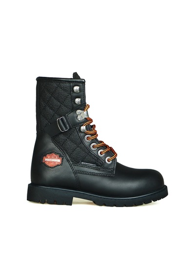 Harley Davidson New Worker Siyah Çocuk Bot Siyah