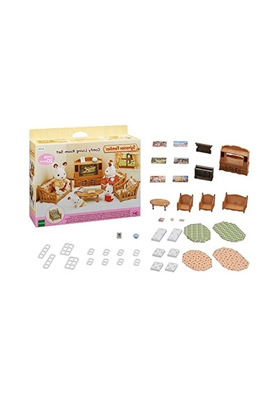 Oturma Oda Seti Sevimli Sylvanian Families Oyuncak Seti Abanoz - Beyaz Oturma Oda Seti Sevimli Sylvanian Families Oyuncak Seti Abanoz - Beyaz