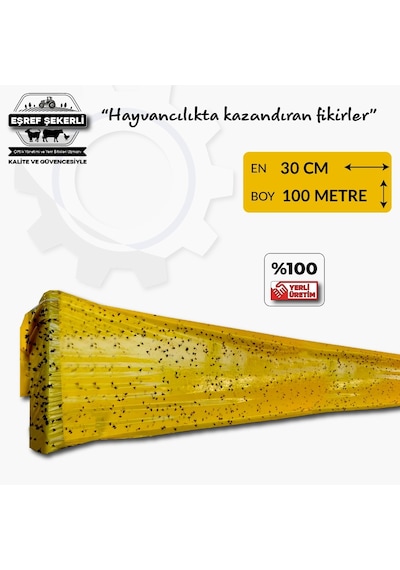 Sarı Sinekle Mücadele Bandı 30Cmx100 Metre