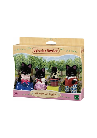 5530 Sylvanian Families Kara Kedi Ailesi +3 yaş