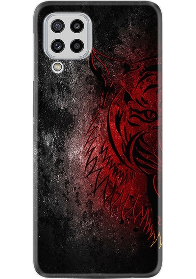 Samsung Uyumlu Galaxy M22 Kılıf Silikon Color Wolf 1704