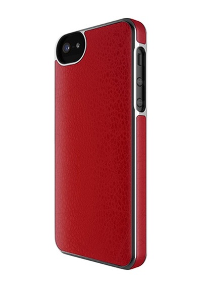 Apple Uyumlu iPhone Adopted Se 5s 5 İle Deri Wrap Kılıf Kırmızı Aph11156