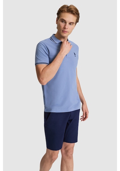 U.S. Polo Assn. U.s. Polo Assn. Erkek İndigo Tişört Basic 50326975-vr028