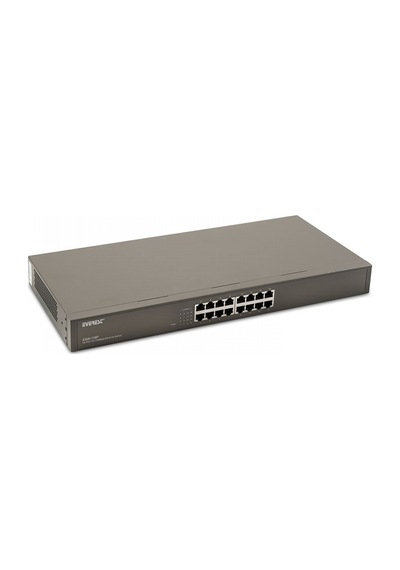 EVEREST 16-port ESW-116P 10/100 Yönetilemez   witch Metal Kasa