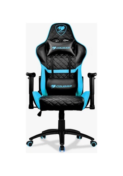 Cougar Armor One Siyah-mavi Oyuncu Koltuğu