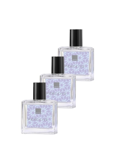 Perceive Kadın Parfüm Edp 30 Ml. Üçlü Set Çiçeksi