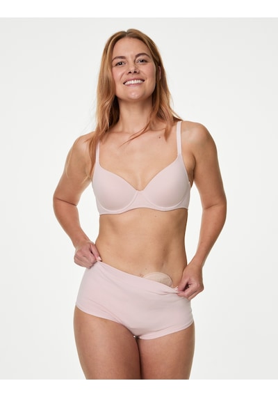 Marks & Spencer 3'lü Full Brief Külot Seti T61008782F Mor