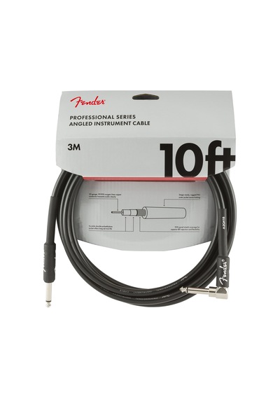 Fender Professional Series Instrument Cable 3 Metre - (Düz-Açılı)