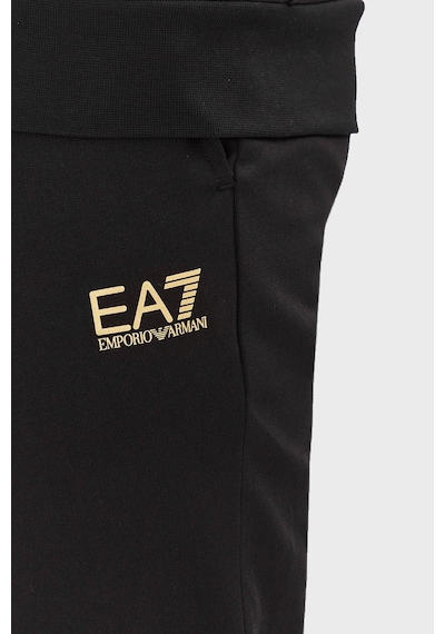 Ea7 Logolu Regular Fit Fermuarlı Kapüşonlu Erkek Eşofman Takımı Eşofman Takımı 8npv62 Pjvrz 0208 Siyah