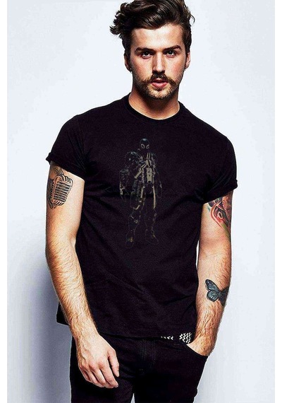 Venom Zehirli Öfke Baskılı Siyah Erkek Tshirt (528880236)