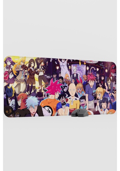 Death Parade Anime V2 - 90x40 Xxl Gaming Kauçuk Kaymaz Taban Mouse Pad Fare Altlığı