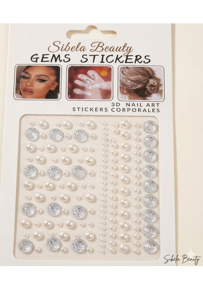 "body & Nail Art Gems" Vücut Ve Tırnak Kristal Çıkartmaları