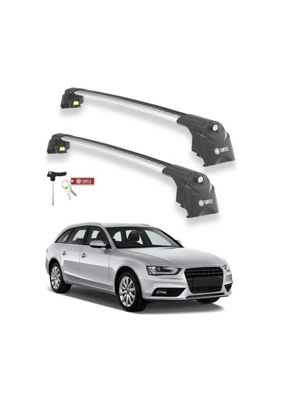 Turtle Audi A4 Avant B8 2008-2015 Ara Atkı Air2 Gri