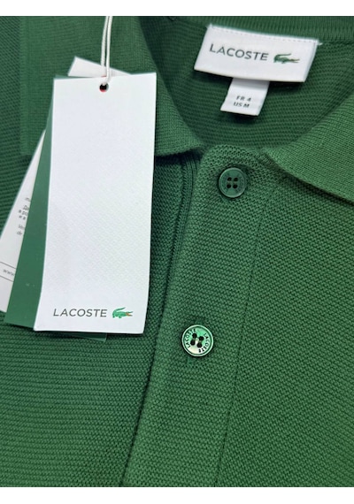 Lacoste Klasik Erkek Triko Örme Yazlık İnce Polo T-shirt Haki
